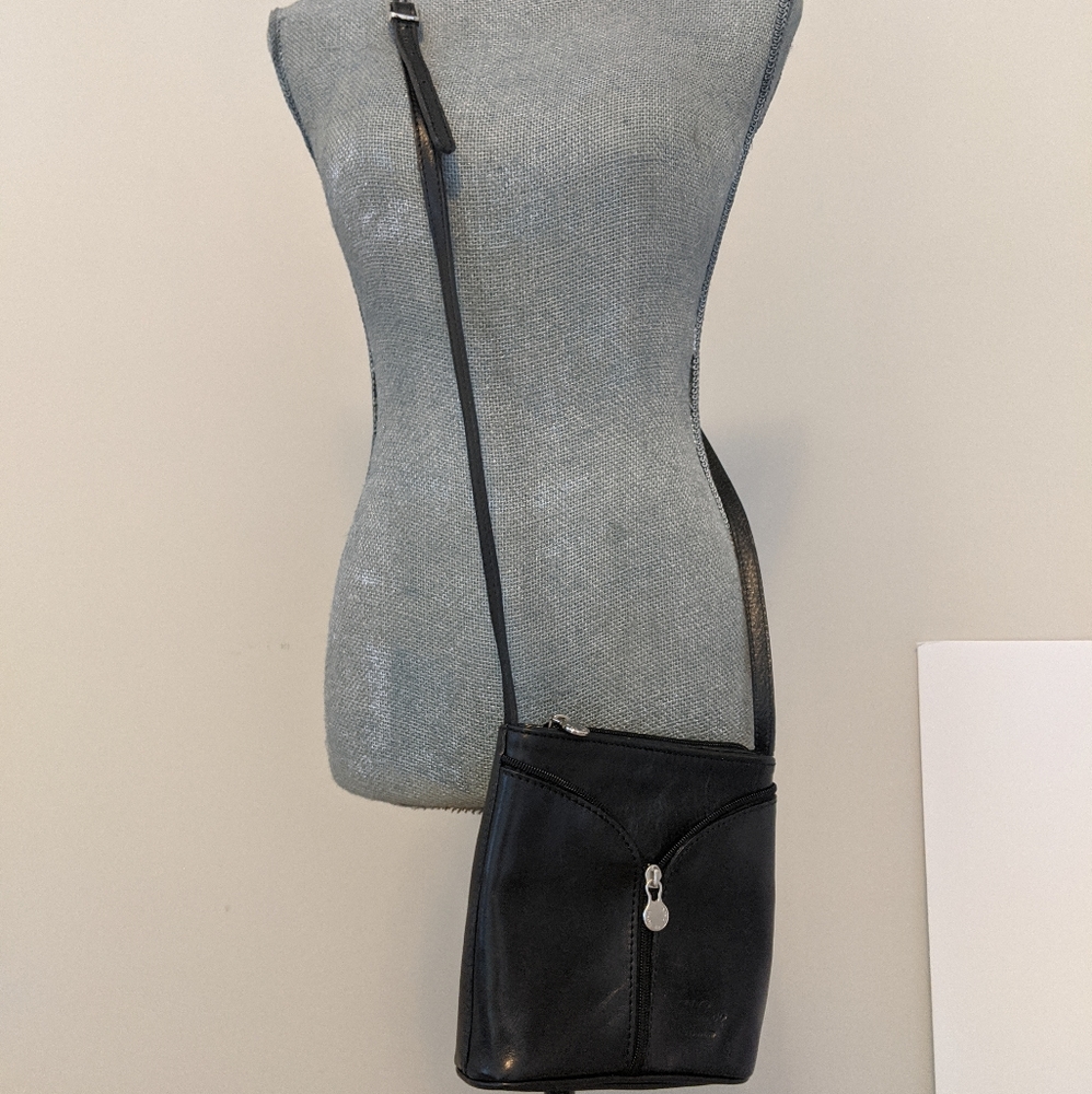 Mareo Leather Crossbody Bag